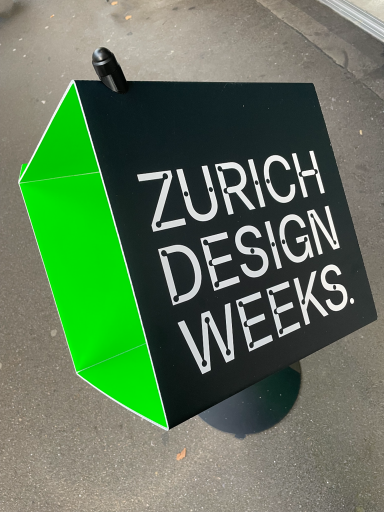 GOOD NEWS: Die Zurich Design Weeks 2024 sind eröffnet.